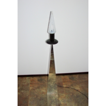 Dekoracyjna lampa podłogowa retro